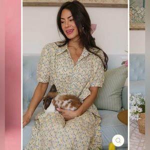 Ivy City Co Genevieve Dress NWT